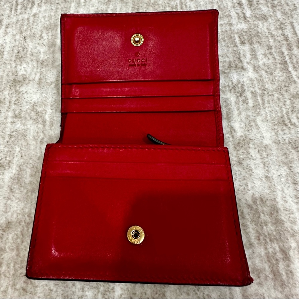 ✨💎GUCCI💎✨ Rare GG Supreme Canvas Cherry Wallet with Box - Picture 5 of 13